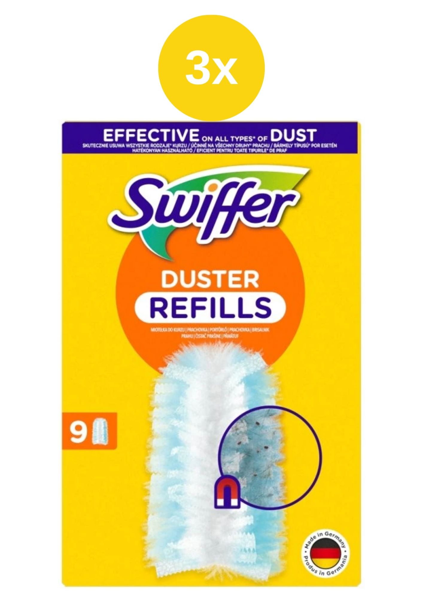 Levně Swiffer Duster náhradní prachovky 3x9ks