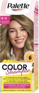 PALETTE COL.SHAMPOO 8-0 /321/ - STŘEDNĚ PLAVÝ 50 ML -N