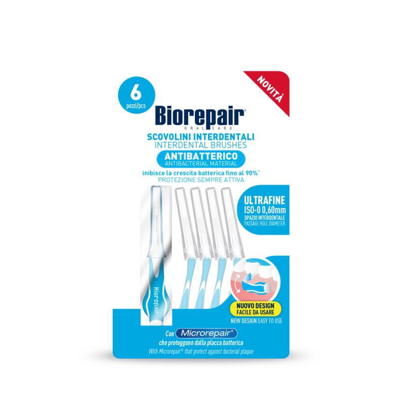 Biorepair mezizubní kartáček Ultra Fine 0,60 mm, 6 ks