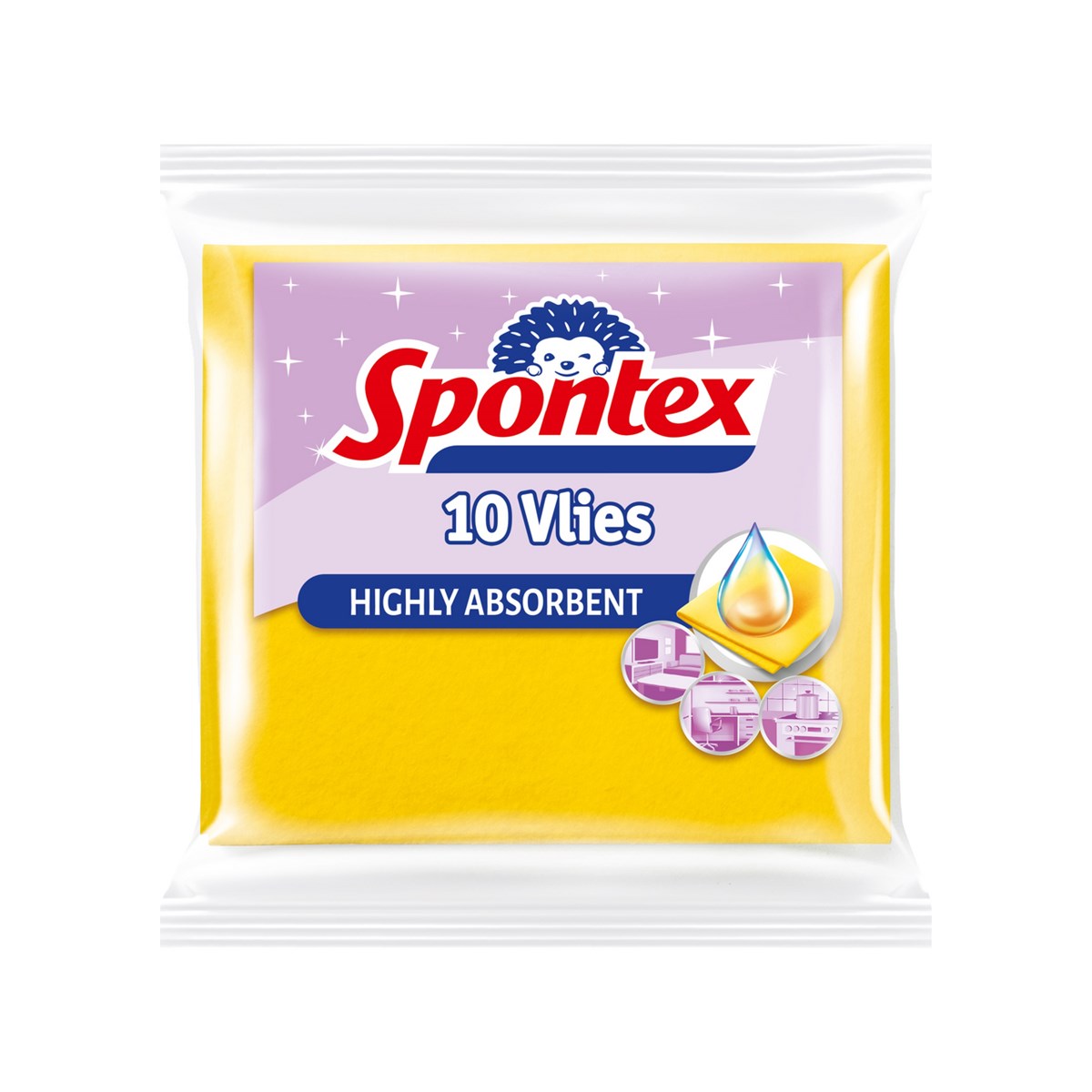 Rychloutěrka Spontex - barevná, 10 ks