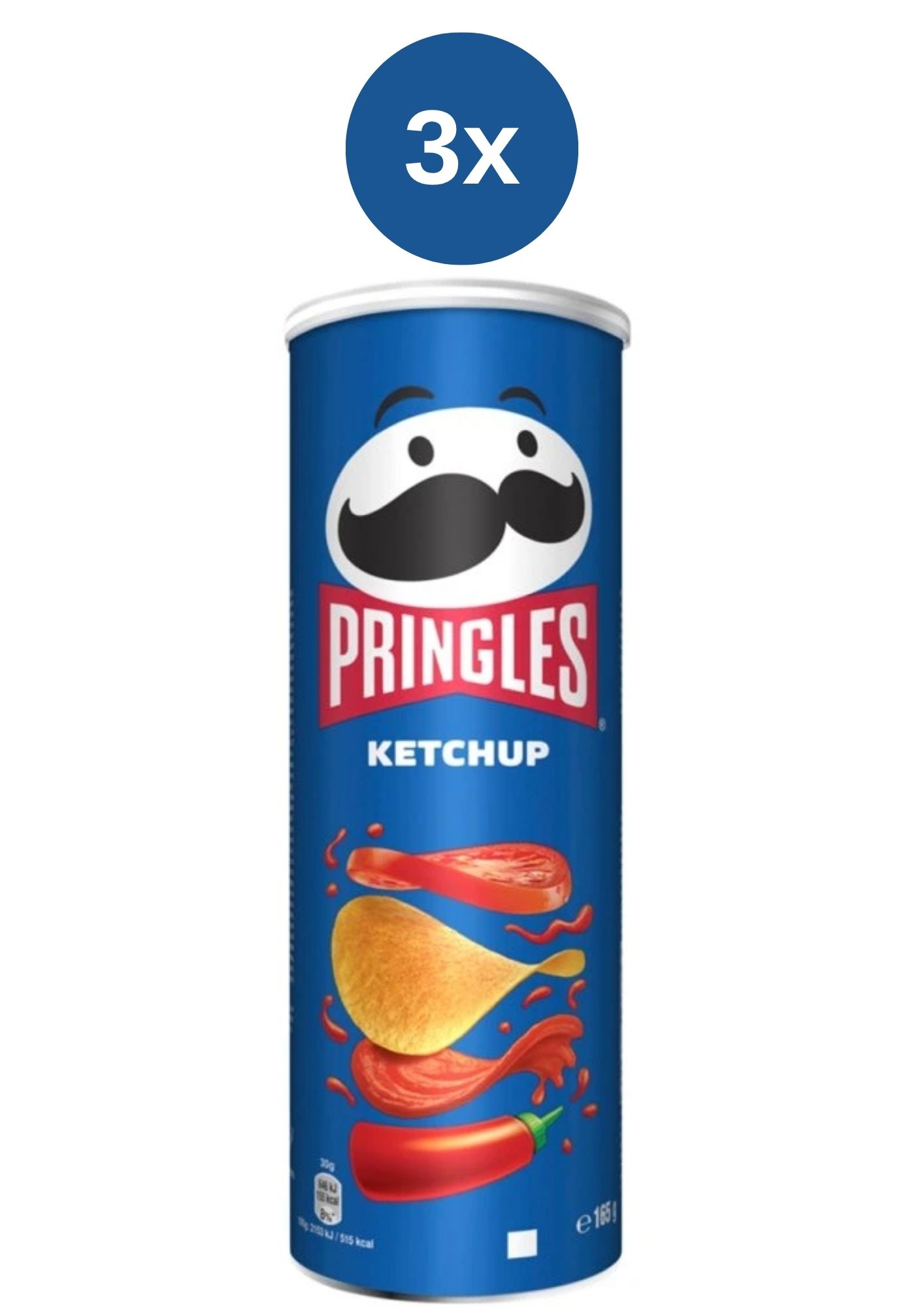 Levně Pringles Ketchup 3x165 g