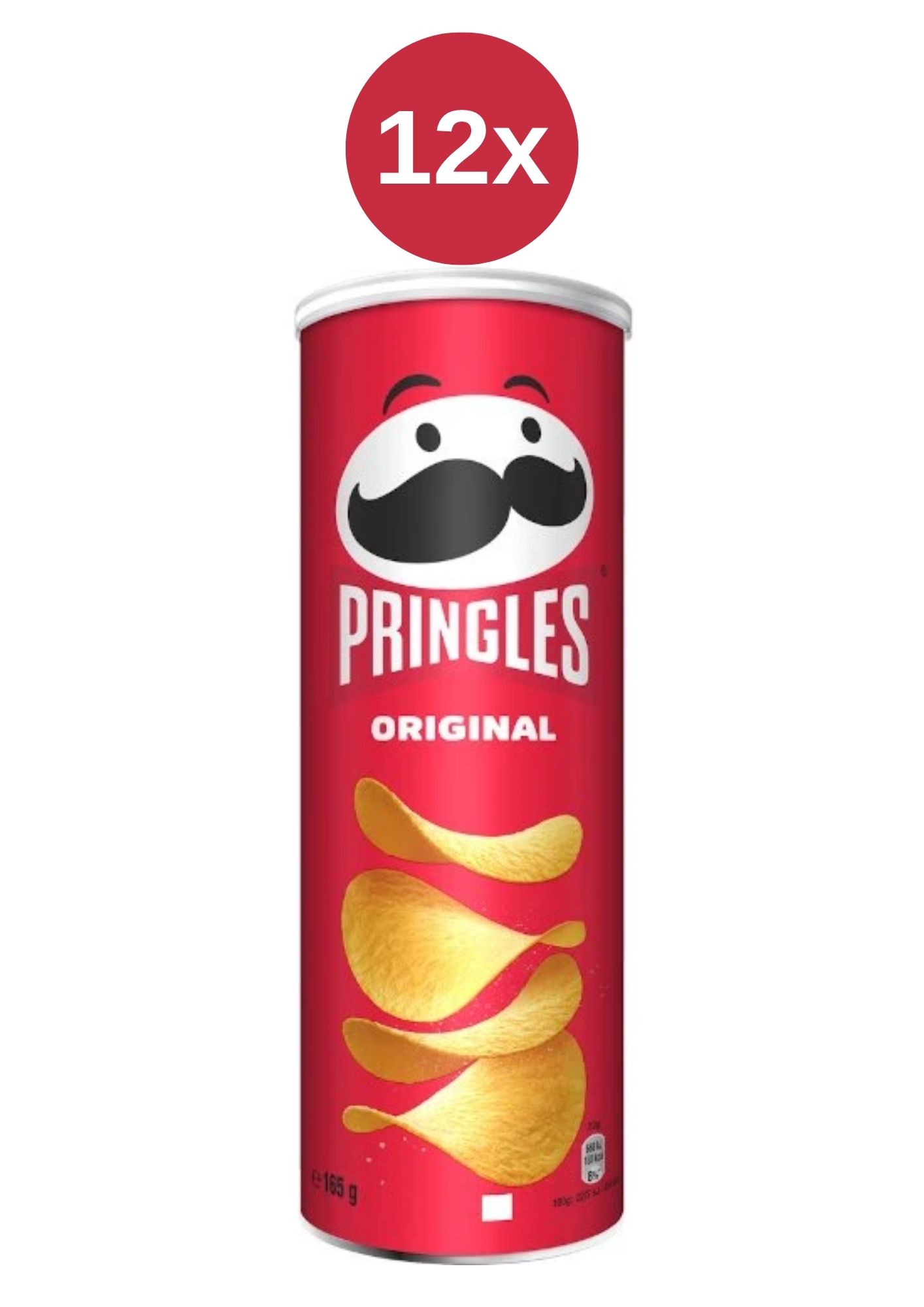 Pringles original 12x165 g