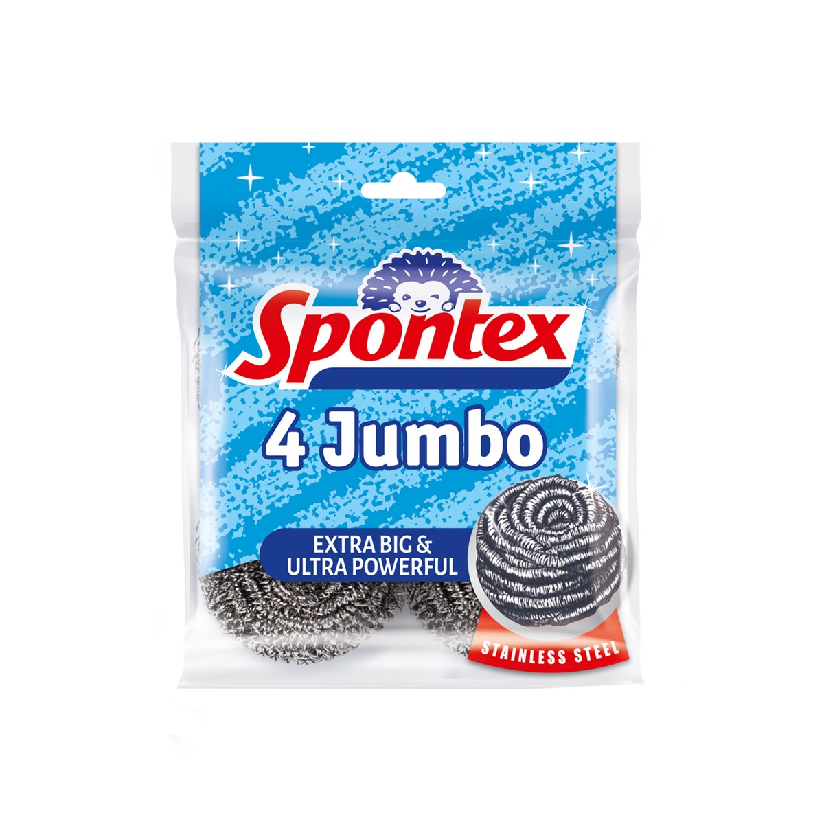 Spontex Professional Drátěnka nerezová 4 ks