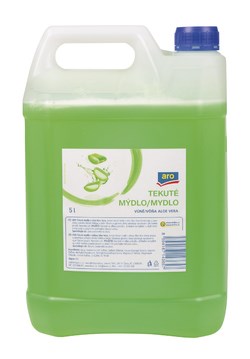 aro Tekuté mýdlo Aloe Vera 5 l