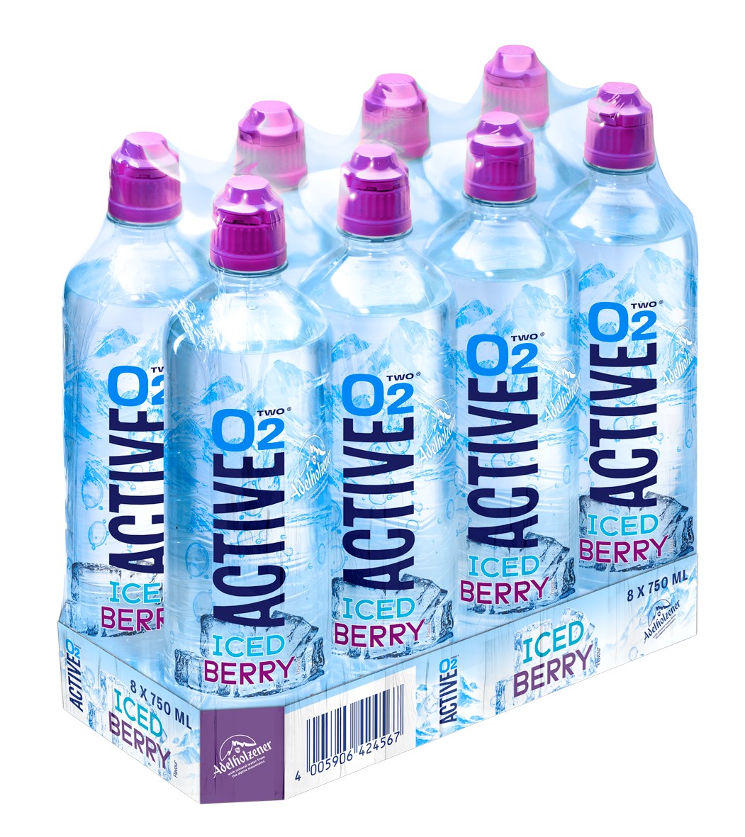 ACTIVE O2 Iced Berry 8 x 75 ml