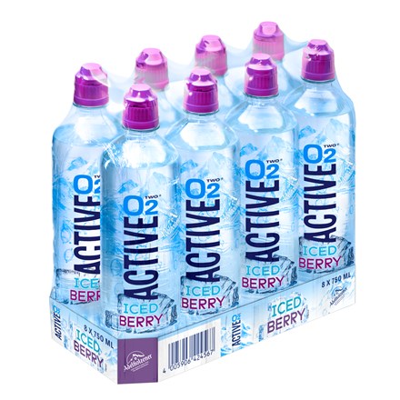 Levně ACTIVE O2 Iced Berry 8 x 75 ml