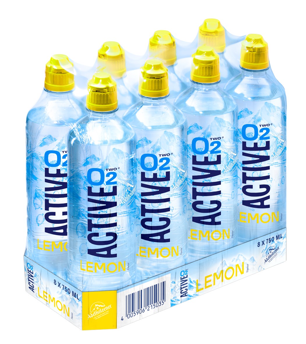 ACTIVE O2 Lemon 8 x 750 ml