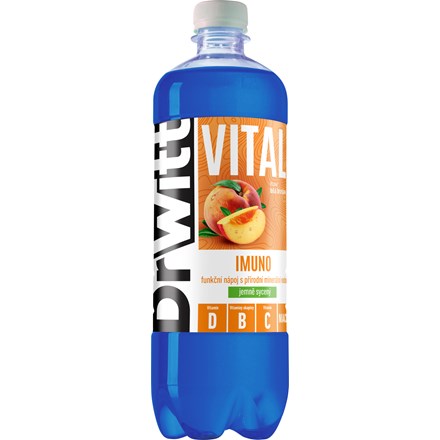 Levně DrWitt Vital Imuno vitaminová voda 12 x 750 ml