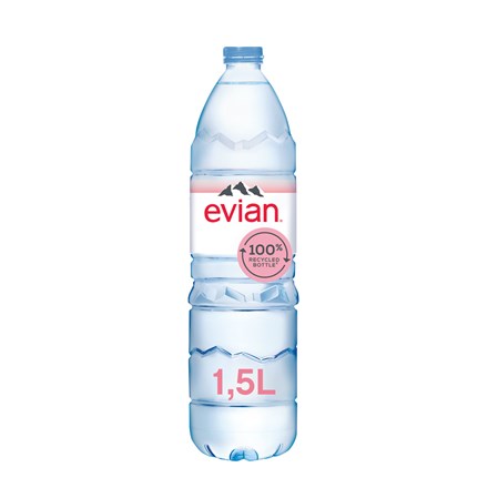 Voda Evian - neperlivá, 6 x 1,5 l