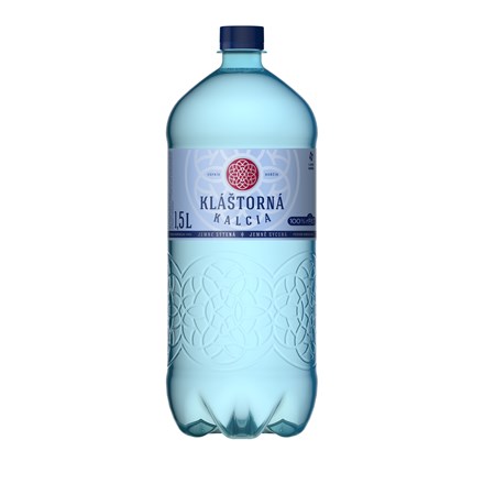 Levně Kláštorná Kalcia Přírodní minerální jemně sycená 6 x 1,5 l