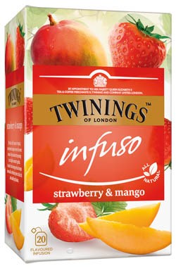 Levně TWININGS Čaj jahoda/mango 40 g
