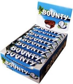 BOUNTY Tyčinka kokosová 24 x 57 g