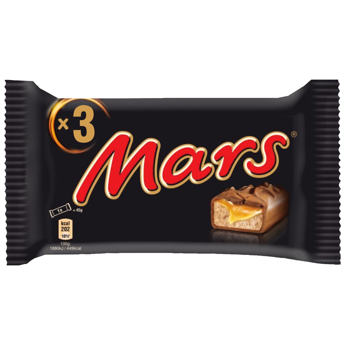 Mars tyčinka 3pack 135 g 26040846MT