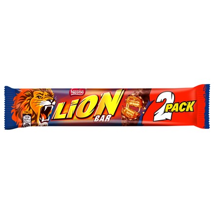 Levně Nestlé Lion Standard tyčinka 2pack 28 x 60 g