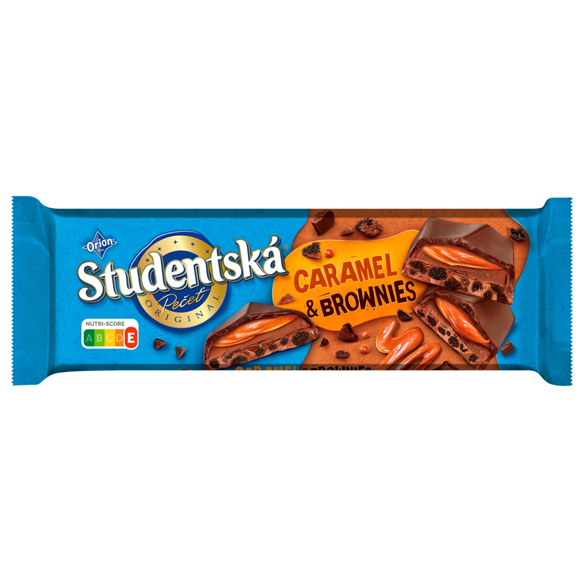 Orion Studentská pečeť karamel  brownies 240 g