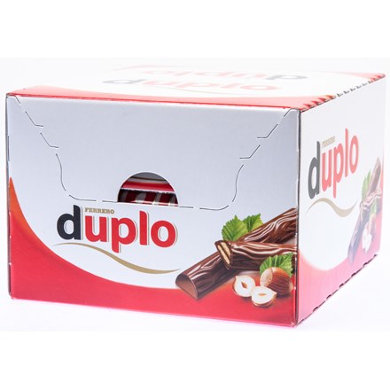 Levně Duplo Oplatka s polevou z mléčné čokolády a náplní 40 x 18,2 g