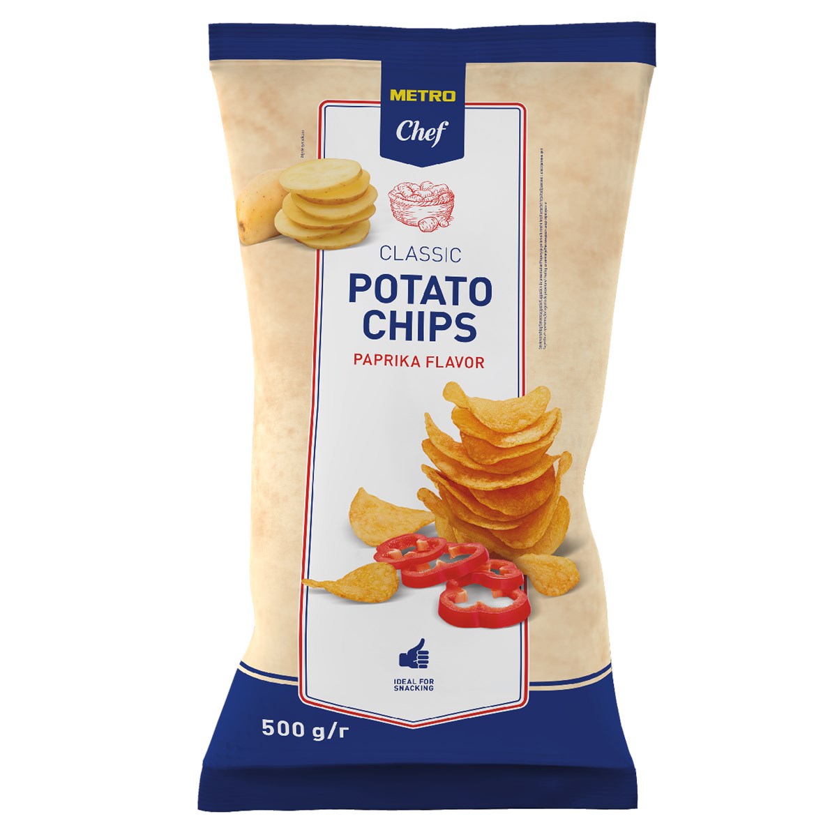 METRO Chef Chips paprika 500 g