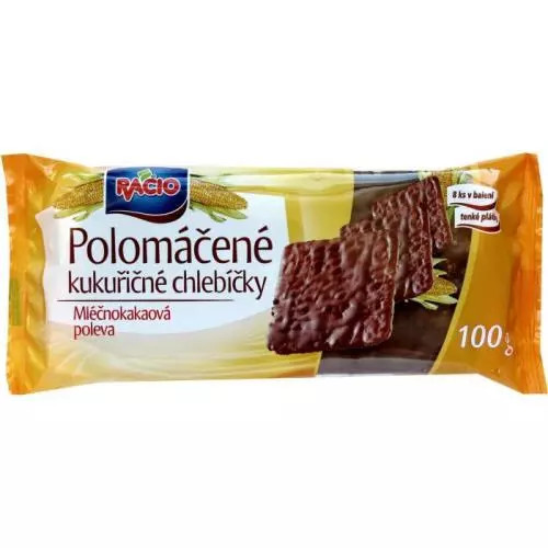 RACIO Chlebíčky kukuřičné s kakaem 100 g