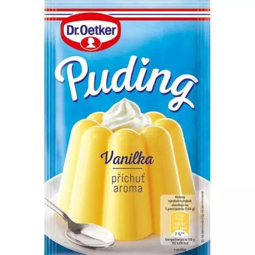 Levně Dr. Oetker Puding s příchutí vanilky 18 x 38 g