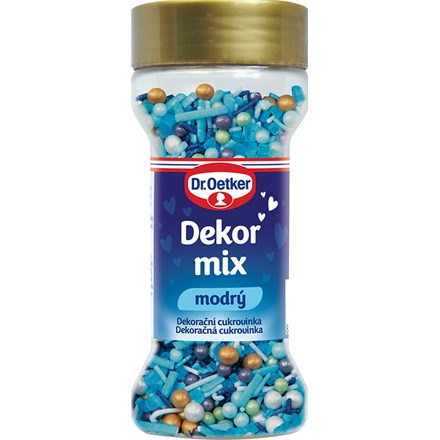 Dr. Oetker Dekor Mix modrý 52 g