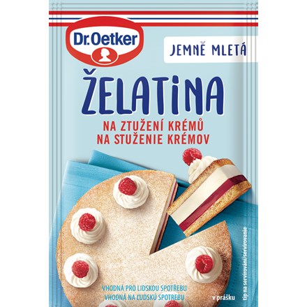 Levně Dr. Oetker želatina čirá pro ztužení krému 20 x 20 g