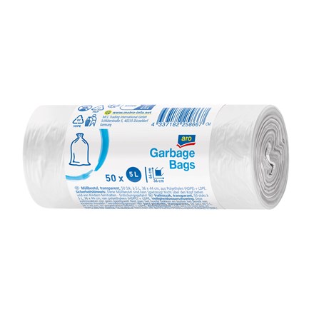 aro Pytle na odpad standard 5 l 5 x 50 ks