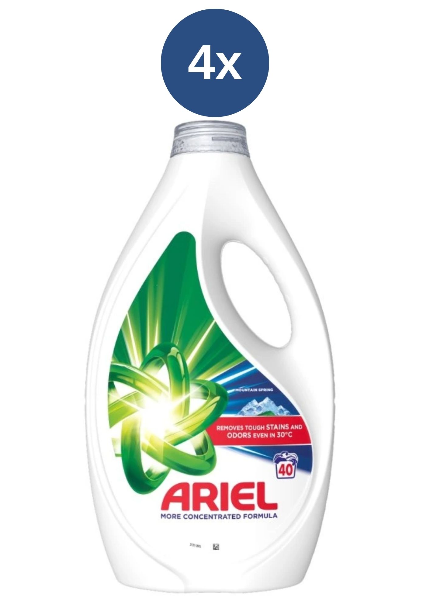 Levně Ariel gel Mountain Spring 4x1.8l/40PD