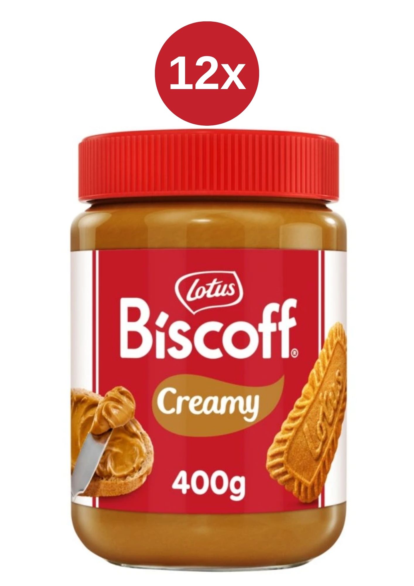 Levně Lotus Biscoff Spread Pomazánka 12x400g Classic