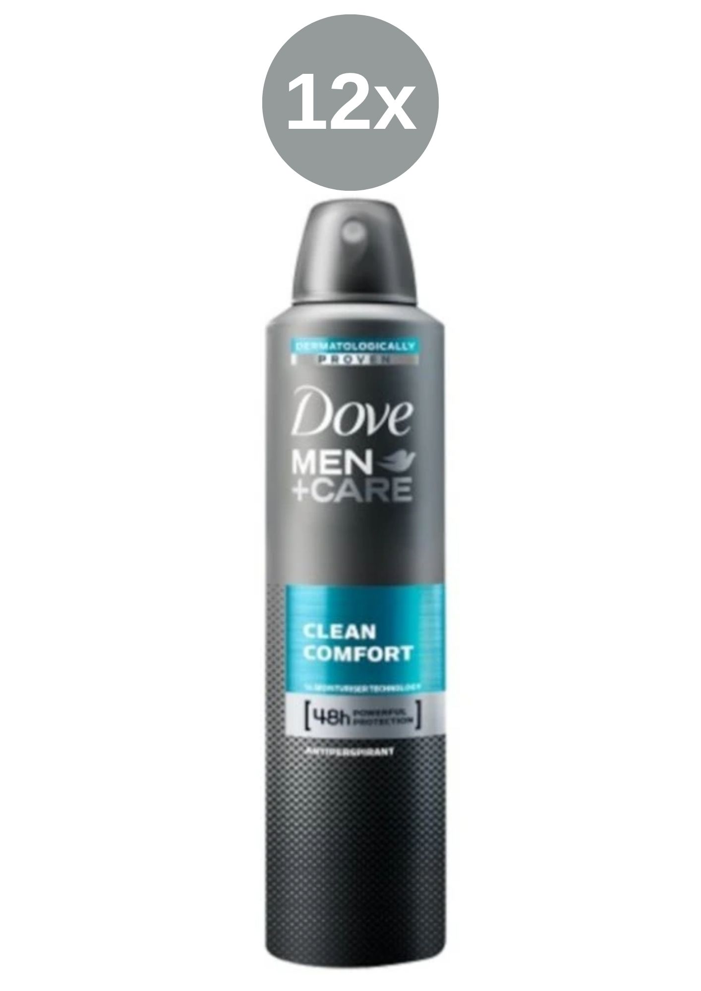 Levně Dove DEO Men 12x150ml Clean Comfort