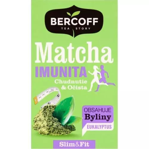 Levně Bercoff čaj matcha imunita 35g