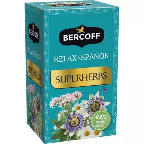 Levně Bercoff čaj super herb relax & spánok 30g