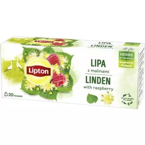 Levně Lipton ovocné linden with raspberry @20x0,9g