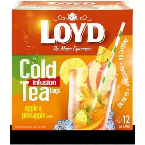 Levně Loyd Tea pyramida cold brew jablko ananas 30g