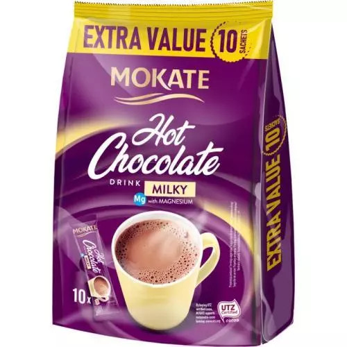 Mokate hot chocolate milky bag10 180g
