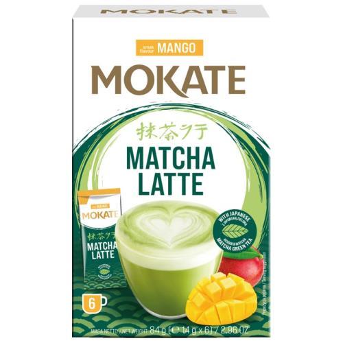 Mokate latte matcha mango bag6 84g