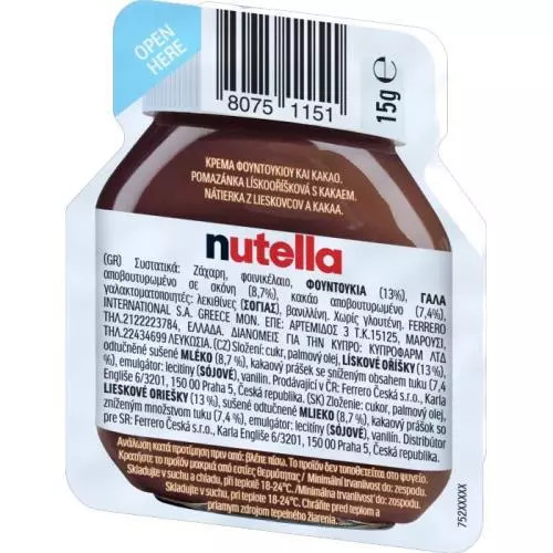 Ferrero nutella 15g