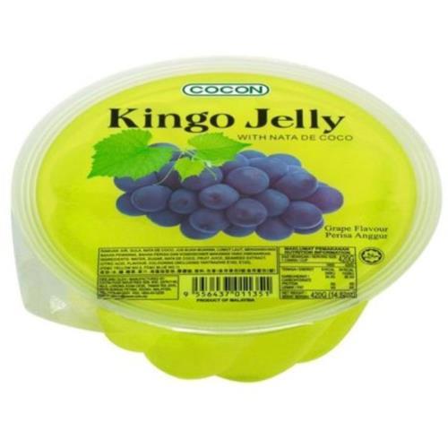 COCON grapes pudding with nata de coco 420g (THACH NHO)