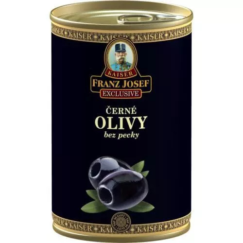 FJK olivy černé bez pecky 300g