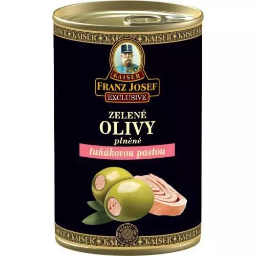 Franz Josef Kaiser Olivy zelené plněné tuňákovou pastou