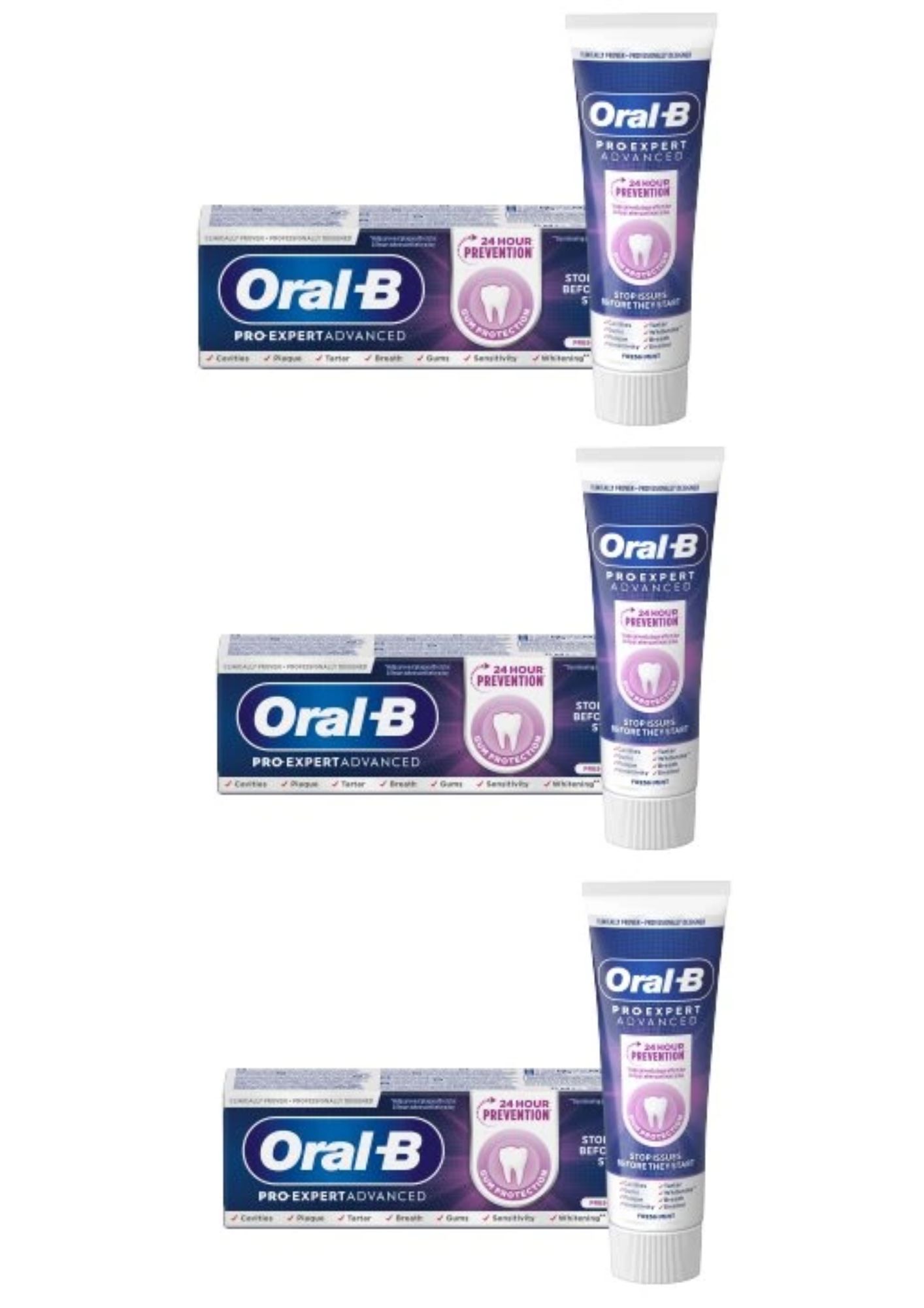 Levně Oral-B ZP 3x75ml Pro-Expert FreshMint