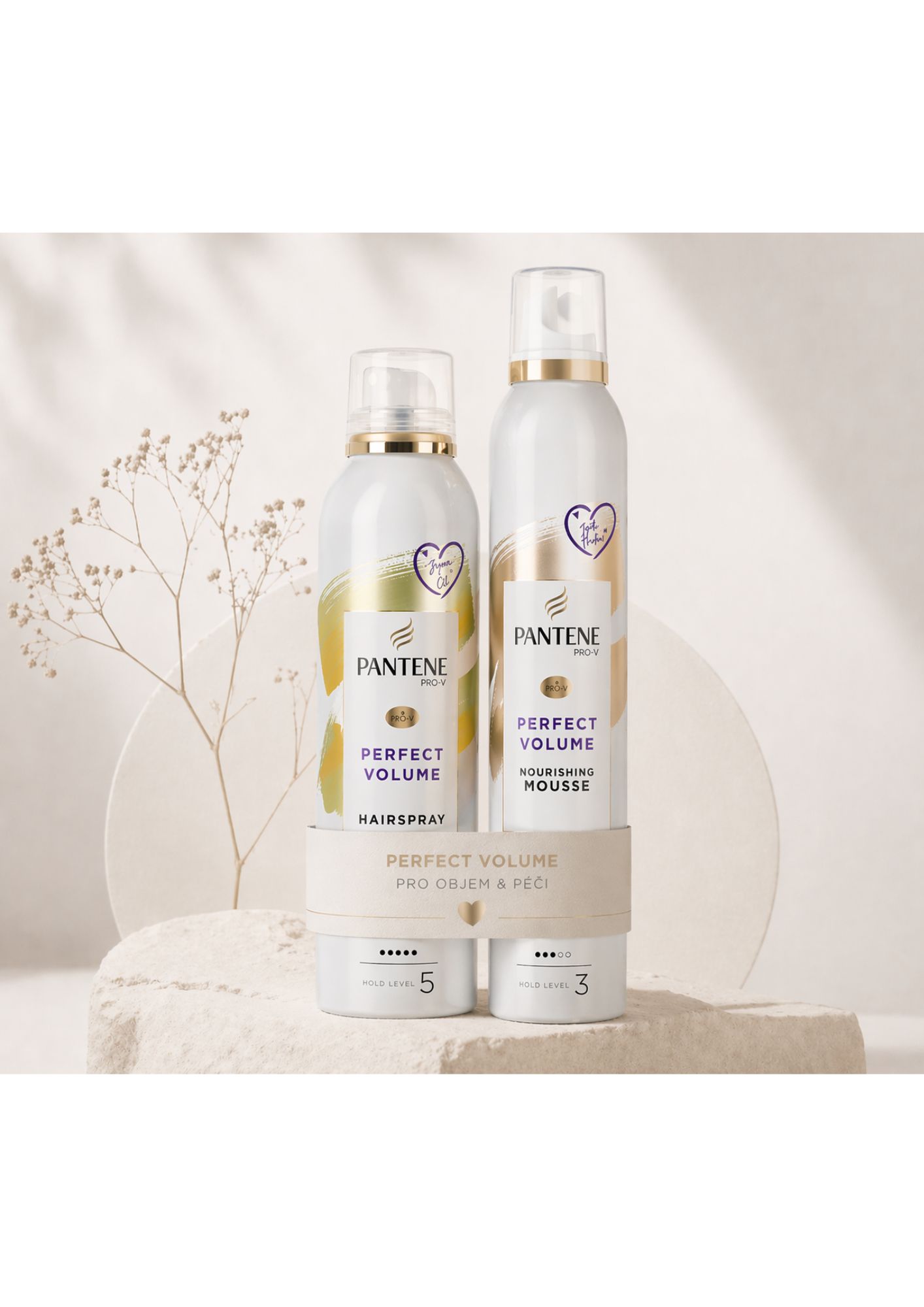 Levně Pantene Perfect Volume – Plnost a fixace