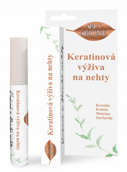 Levně Bione Cosmetics Bio keratinová péče pro výživu oslabených nehtů 7 ml