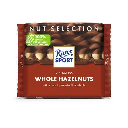 Ritter Sport Čokoláda celé ořechy 100 g