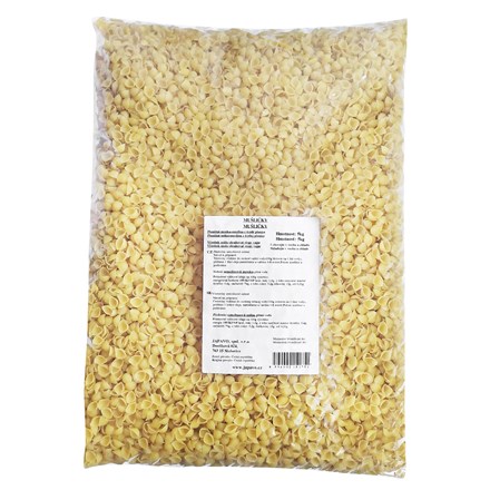 JAPAVO Těstoviny mušličky semolinové 5 kg