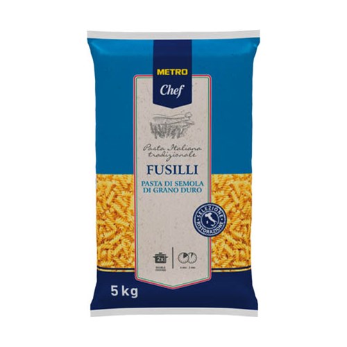 METRO Chef Fusilli těstoviny semolinové 5 kg