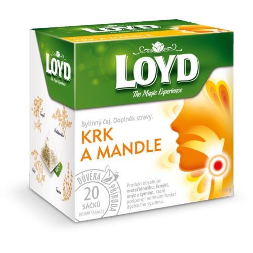 Loyd Tea pyramida krk mandle 40g