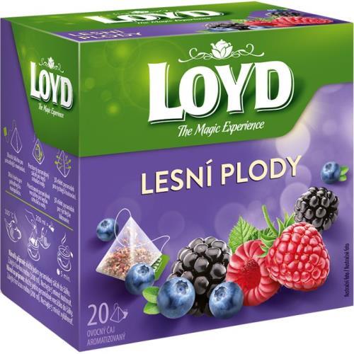 Loyd Tea pyramida lesní plody 40g