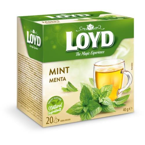 Loyd Tea pyramida máta 40g
