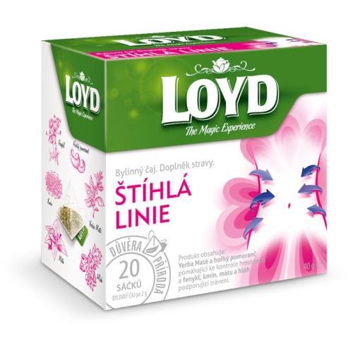 Loyd Tea pyramida štíhlá linie 40g