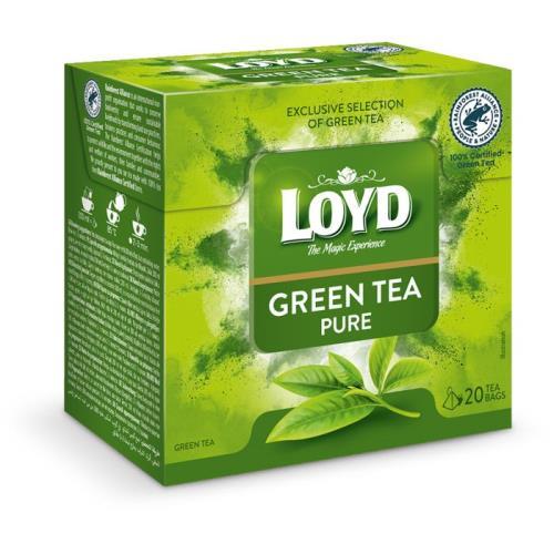 Loyd Tea pyramida zelený 34g